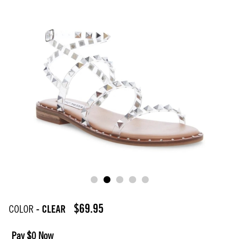 Steve madden Travel Clear sandals